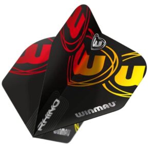 Misaladejuegos Plumas Winmau Darts Rhino Black Red Yellow 6905.230 - Imagen 2