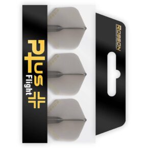 Misaladejuegos Pluma Bulls Darts Robson Estandar Negra Transparente 51749 - Imagen 3