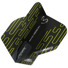 Misaladejuegos Plumas Winmau Darts Prism Delta MvG 2021 Black 6915.224 - Imagen 2
