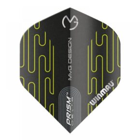 Misaladejuegos Plumas Winmau Darts Prism Delta MvG 2021 Black 6915.224