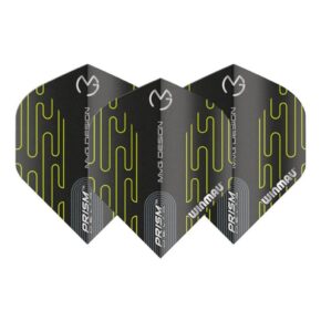 Misaladejuegos Plumas Winmau Darts Prism Delta MvG 2021 Black 6915.224 - Imagen 3