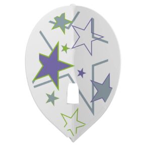 Misaladejuegos Plumas L-Flight Signature Champagne Flight L2PRO Teardrop Ryan Murray V1 White
