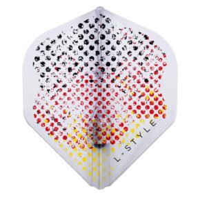 Misaladejuegos Plumas L-Flight Signature Champagne L1EZ Standard Gabriel Clemens V4 TypeB Clear White