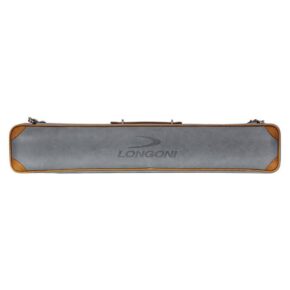 Misaladejuegos Funda Taco Billar Longoni Giotto Essenza 4P 8F Grey Brown 6397 - Imagen 2
