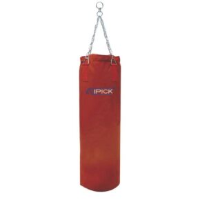 Misaladejuegos Saco De Boxeo De Lona, Suspensión Mediante Cadena 120 X 40 Cm ARM21607