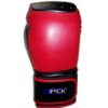 Misaladejuegos Guantes Boxeo Piel Sintética Relleno Algodón 16 Oz, ROJO ARM21620