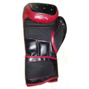 Misaladejuegos Guantes Boxeo Piel Sintética Relleno Algodón 16 Oz, ROJO ARM21620 - Imagen 2