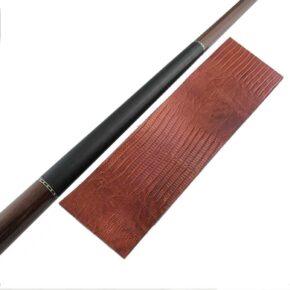 Misaladejuegos Manguito Original Modelo Leather Wrap Taco Billar Coñac 03747-CG - Imagen 2