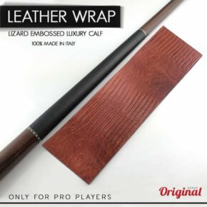 Misaladejuegos Manguito Original Modelo Leather Wrap Taco Billar Coñac 03747-CG - Imagen 3