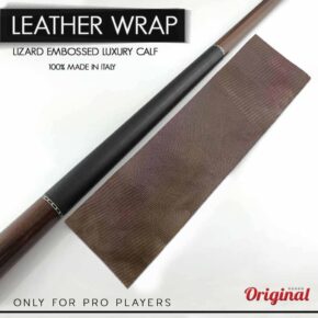 Misaladejuegos Manguito Original Modelo Leather Wrap Taco Billar Marron 03747-BW - Imagen 3