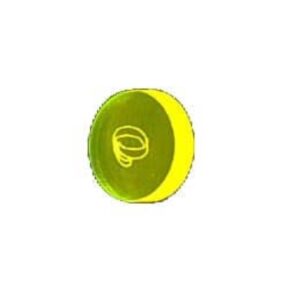 Misaladejuegos Soleta Original Acrylip Disk 13.7mm 3mm Yellow 03679-TR-YL - Imagen 3