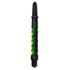 Misaladejuegos Cañas Harrows Darts Carbon ST Short 33mm Verde