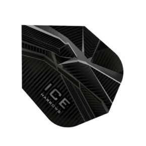 Misaladejuegos Plumas Dardos Harrows Darts Ice Recut Negro 3404 - Imagen 3