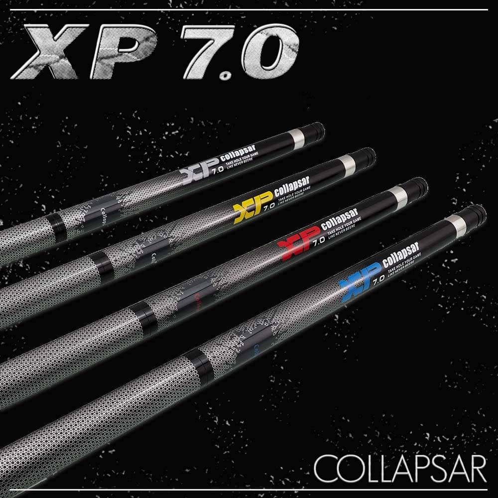 Misaladejuegos Taco Billar Americano Collapsar Break Jump XP 7.0 Cue Blue 19.5oz 13mm 01418-BL-19.5oz - Imagen 2