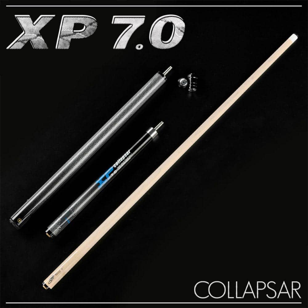 Misaladejuegos Taco Billar Americano Collapsar Break Jump XP 7.0 Cue Blue 19.5oz 13mm 01418-BL-19.5oz - Imagen 4