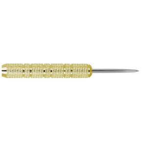 Misaladejuegos Pack de 25 Dardos Cuerpo Laton Punta Metal 50x8mm + Aleta HT negra - Imagen 2
