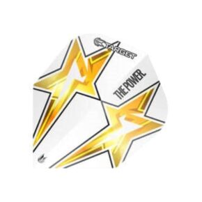 Misaladejuegos Plumas Target Darts Power Star White N08 330520
