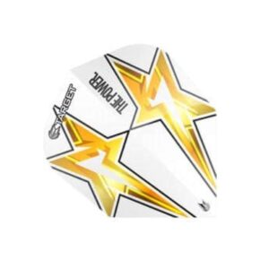 Misaladejuegos Plumas Target Darts Power Star White N08 330520 - Imagen 3