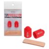 Misaladejuegos Tip Protector taco billar Kamui Rojo 2 Unid 11.75-14mm + Pulidor de puntas - Imagen 2
