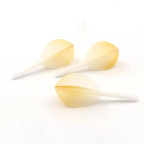 Misaladejuegos Plumas Flights Darts Cuesoul Tero AK5 Gradation Amarillo Teardrop S  AK-56SDSJB - Imagen 2