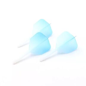 Misaladejuegos Plumas Flights Darts Cuesoul Tero AK5 Gradation Azul Shape M  CSAK-52JB