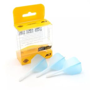 Misaladejuegos Plumas Flights Darts Cuesoul Tero AK5 Gradation Azul Shape S  CSAK-52SJB - Imagen 3