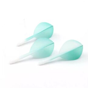 Misaladejuegos Plumas Flights Darts Cuesoul Tero AK5 Gradation Dark Green Teardrop L  CSAK-51SDLJB