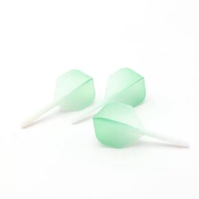 Misaladejuegos Plumas Flights Darts Cuesoul Tero AK5 Gradation Light Green Standard S  CSAK-53XSJB - Imagen 2