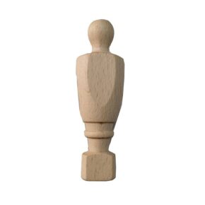 Misaladejuegos Jugador Futbolin Madrileño Refuerzo Lateral Madera Natural - Imagen 2
