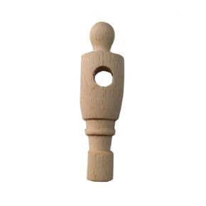 Misaladejuegos Jugador Futbolin Madrileño Refuerzo Lateral Madera Natural - Imagen 3