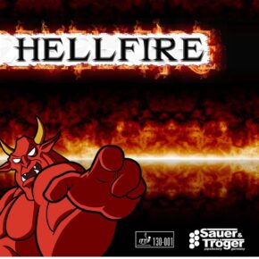 Misaladejuegos Goma Para Pala Ping Pong Sauer troeger Hellfire Negro OX