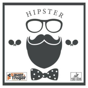 Misaladejuegos Goma Para Pala Ping Pong Sauer Troger Hipster Roja 1.5mm