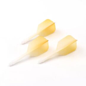Misaladejuegos Plumas Flights Darts Cuesoul Tero AK5 Gradation Amarillo Slim M  CSAK-56SCJB