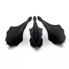 Misaladejuegos Plumas Flights Darts Cuesoul Tero AK8 Cloud Shape Negro  CS-AK8-1BL - Imagen 4