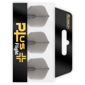 Misaladejuegos Pluma Bulls Darts Robson Crystal Estandar Small Negra Transparente 51753 - Imagen 3