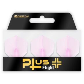 Misaladejuegos Pluma Bulls Darts Robson Crystal Estandar Rosa Transparente 51752 - Imagen 2