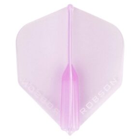 Misaladejuegos Pluma Bulls Darts Robson Crystal Estandar Rosa Transparente 51752