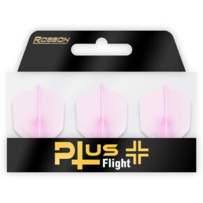 Misaladejuegos Pluma Bulls Darts Robson Crystal Estandar Small Rosa Transparente 51756 - Imagen 2