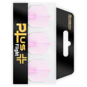 Misaladejuegos Pluma Bulls Darts Robson Crystal Estandar Small Rosa Transparente 51756 - Imagen 3