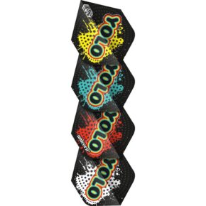 Misaladejuegos Plumas Unicorn Darts Ultrafly 100 YOLO Paint Std  69021 - Imagen 2