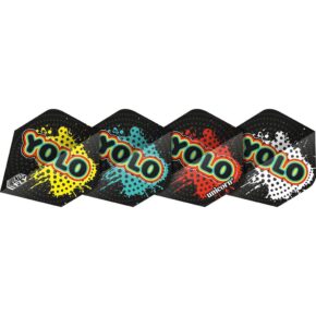 Misaladejuegos Plumas Unicorn Darts Ultrafly 100 YOLO Paint Std  69021