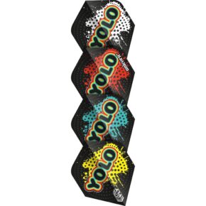 Misaladejuegos Plumas Unicorn Darts Ultrafly 100 YOLO Paint Std  69021 - Imagen 3