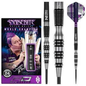 Misaladejuegos Dardos Red Dragon Peter Wright Snakebite Black Racer 90% 24gr RDD2382 - Imagen 4
