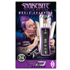 Misaladejuegos Dardos Red Dragon Peter Wright Snakebite Black Racer 90% 24gr RDD2382 - Imagen 6