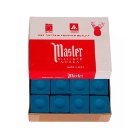 Misaladejuegos Tiza Billar Master azul 12 unid 3003.010-13104-45.001.12.4