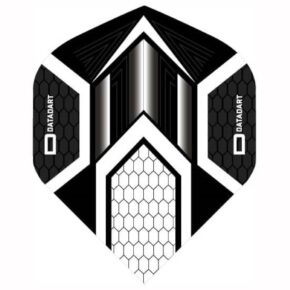 Misaladejuegos Pluma Dardos Datadart HEX Flight Black/White