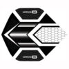 Misaladejuegos Pluma Dardos Datadart HEX Flight Black/White - Imagen 3