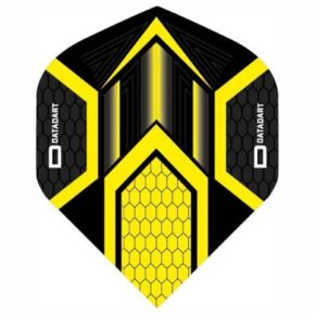 Misaladejuegos Pluma Dardos Datadart HEX Flight Yellow/Black