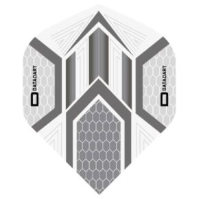 Misaladejuegos Pluma Dardos Datadart HEX Flight Grey/Clear