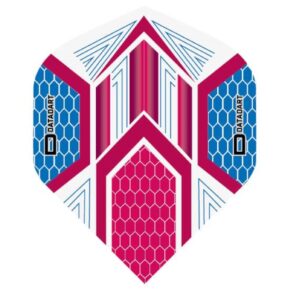 Misaladejuegos Pluma Dardos Datadart HEX Flight Blue/Pink